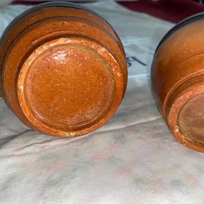Lot  509- Pottery Mugs