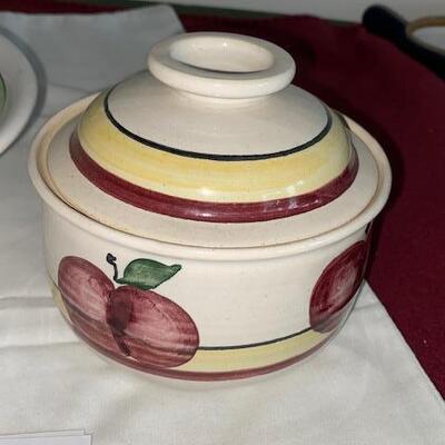 Lot 514 - Vintage bowl and sugar
