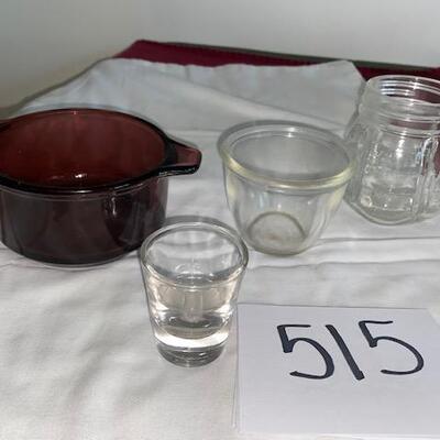 Lot 515 - Pyrex, Oster, and others
