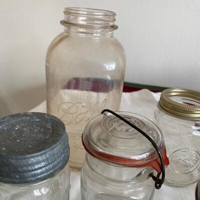 Lot 517 - Canning jars
