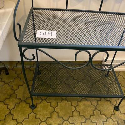 Lot 519 - Metal Bakers Rack
