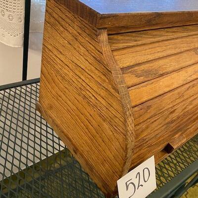 Lot 520 - Wood bread box