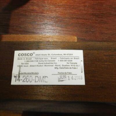 Cosco Solid Wood Folding Leg Card Table 32