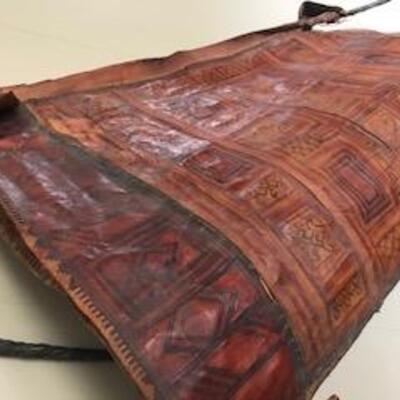 Rustic Leather Handmade Envelope Bag - SKU B30