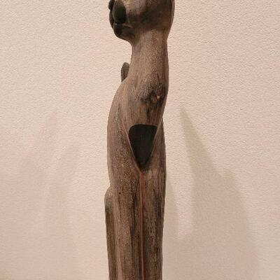 Lot 67: 31" Tall Resin Cat Home Deco