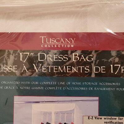 Lot 70: NEW 17" Sealed Dress Closet Bag