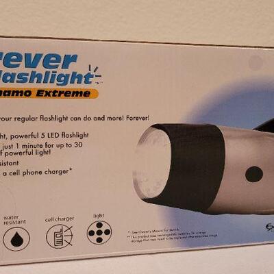Lot 75: New Forever LED Flashlight 