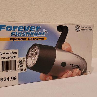 Lot 75: New Forever LED Flashlight 