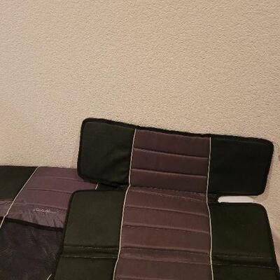 Lot 80: (2) Eddie Bauer Carseat Padded Protector/Organizers