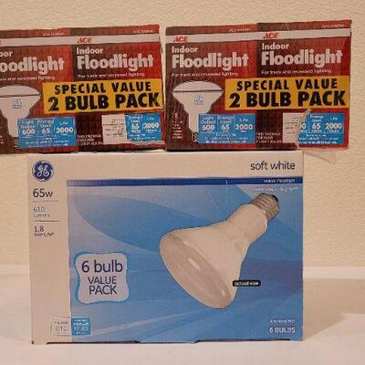 Lot 78: Assorted NEW Floodlight Bulbs