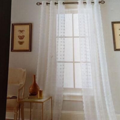 New 2 Pair Grommet Style Curtain Panels