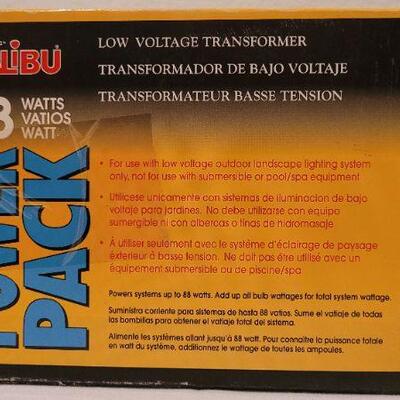 Lot 97: New POWER PACK 88 Watt Low Voltage Transformer LANDSCAPING POWER