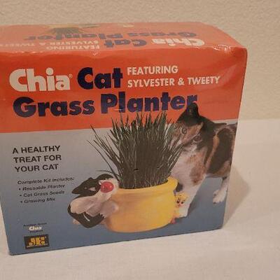 Lot 99: New CHIA Grass Planter feat. SLYVESTER