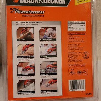 Lot 100: (2) New Cordless Tools - Screwdriver and Scissors