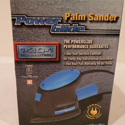 Lot 102: New Power Glide Palm Sander 