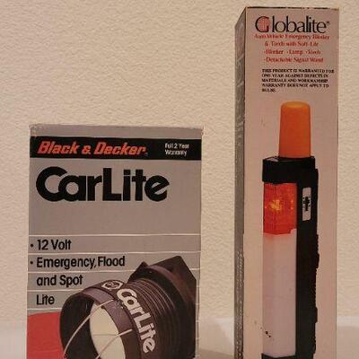 Lot 111: Vintage NEW Car Auto Safety Lighting Bundle 