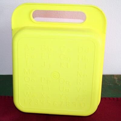 Lot 537 - Tupperware stencils with box