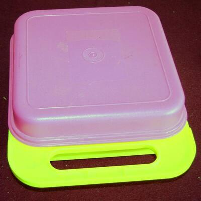 Lot 537 - Tupperware stencils with box
