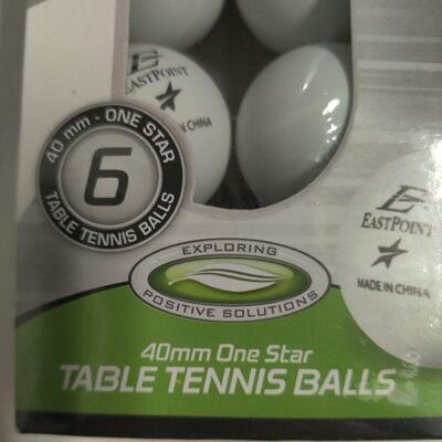 Ping pong balls