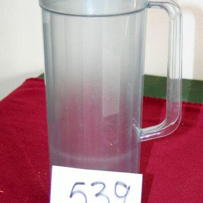 Lot 539 - Tupperware Tall Clear Pitcher