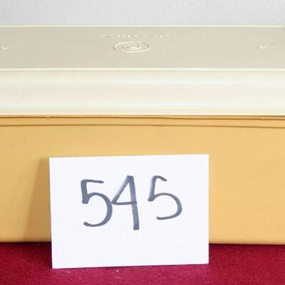 Lot 545- Tupperware Container
