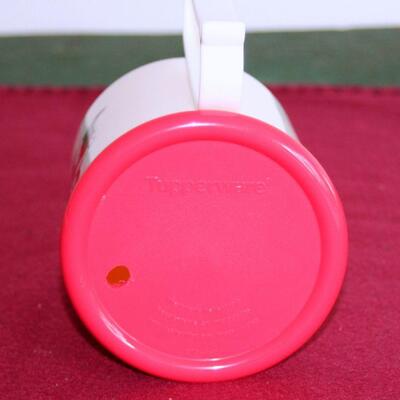 Lot 553- Tupperware Christmas Mug