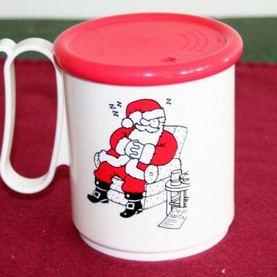 Lot 553- Tupperware Christmas Mug