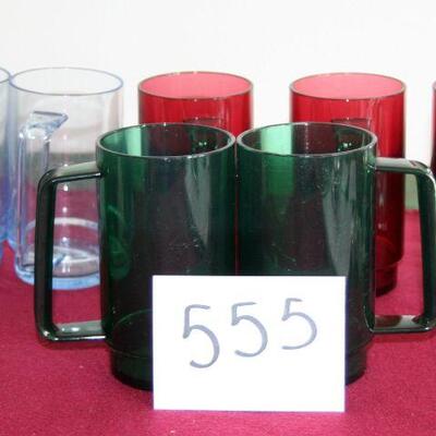 Lot 555- Tupperware Mugs