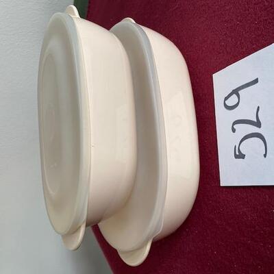 Lot 556- Tupperware Cookie Containers