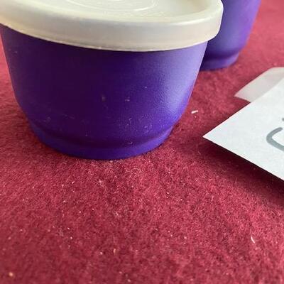 Lot 567- Tupperware containers
