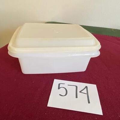 Lot 574 - Tupperware Container