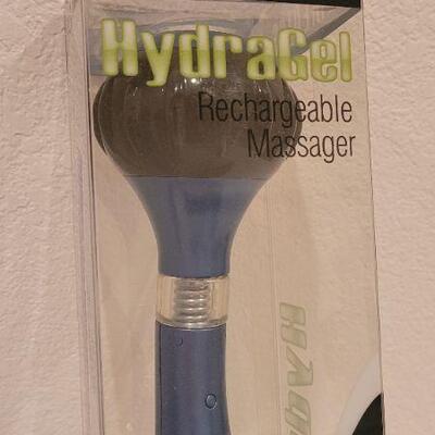 Lot 124: New HYDRAGEL Cordless Rechargeable Massager