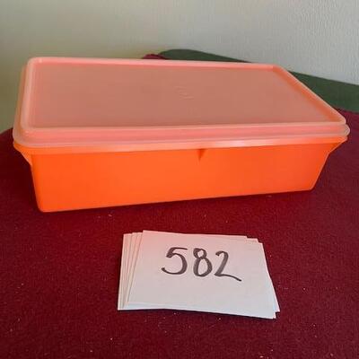 Lot 582 -Tupperware Container