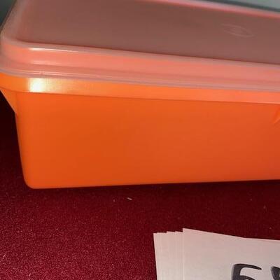 Lot 582 -Tupperware Container