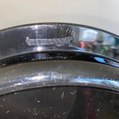 Lot 583 - tupperware Black serving tray