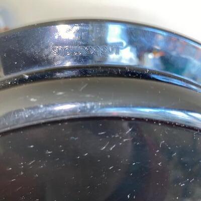 Lot 584 - Tupperware Black  Serving tray