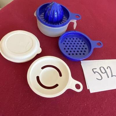 Lot 592 - tupperware Cooks Maid