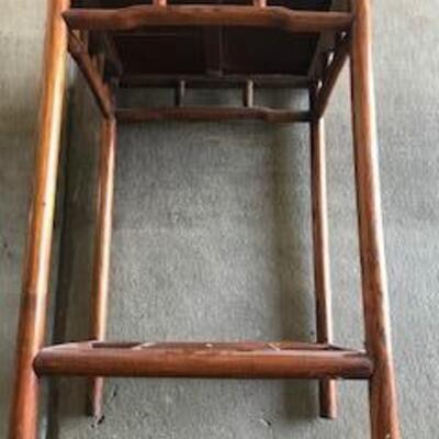 Antique Looking Stained Wood  Standing Table - SKU B43