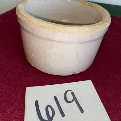 Lot 619- Stoneware Crock