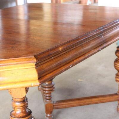 Lot 1 Antique Dining Table 50x38x31