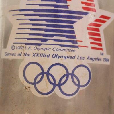 Lot 12 1984 Los Angeles Olympic M&M Glass Canisters 16pcs