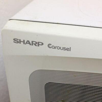 Lot 34 Sharp Carousel Microwave