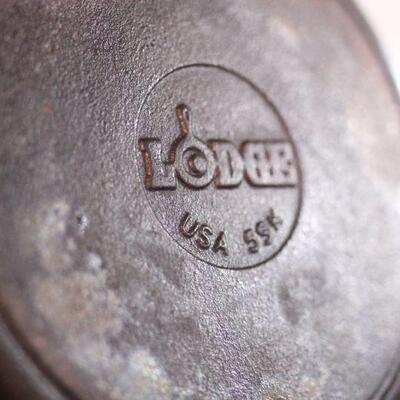 Lot 55 Cast Iron Wagner Ware Sidney 0, Lodge USA