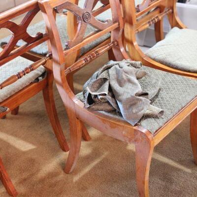 Lot 69 5 Antique Dining Chairs