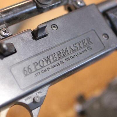 Lot 70 Pellet & BB Guns - Crosman Arms Co.,  Powermaster, Daisy/Buck