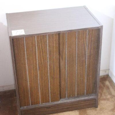 Lot 72 Wood Cabinet