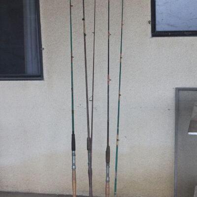 Lot 77 Vintage Fishing Poles