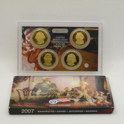 Lot 13 - 2007 US Mint Presidential $1 Coin Proof Set
