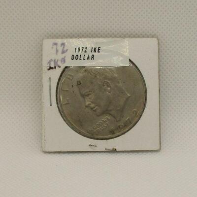 Lot 16 - 1972 Eisenhower Dollar Coin