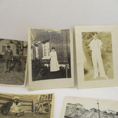 Lot 31 - 6 Vintage Photographs, One Football Game